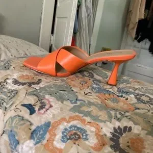 Michael Kors Shoes Michael Michael Kors Clara Mules Orange